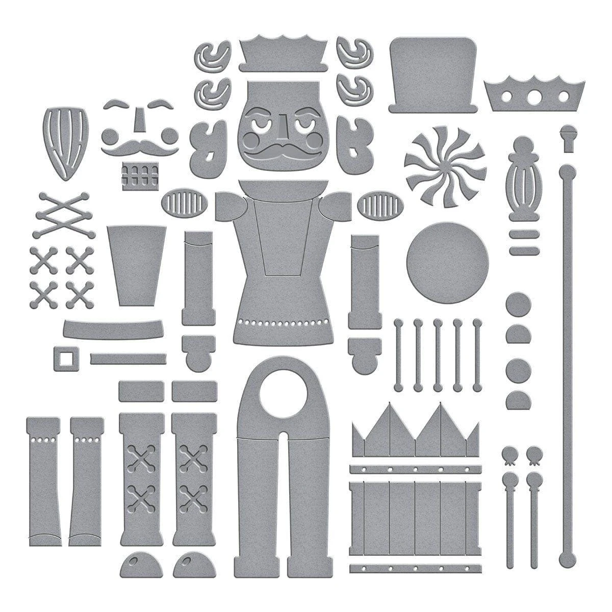 Dancin' Nutcracker Fritz Etched Dies From The Dancin' Christmas Friends Collection 6 Dancin' Nutcracker Fritz Etched Dies From The Dancin' Christmas Friends Collection - Image 6