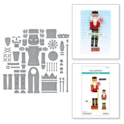 Dancin' Nutcracker Fritz Etched Dies From The Dancin' Christmas Friends Collection