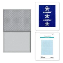 Starshine Background Etched Dies From The Home For The Holidays Collection