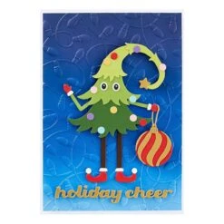 Dancin' Douglas Etched Dies From The Dancin' Christmas Friends Collection -Woodland Scenics Shop S5 646 Dancin Christmas Friends Dancin Douglas Project