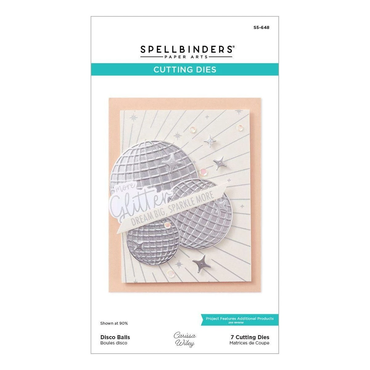 Disco Balls Etched Dies From The Shine Bright Collection By Carissa Wiley 8 Disco Balls Etched Dies From The Shine Bright Collection By Carissa Wiley - Image 8