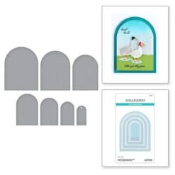Perfect Touch Arches Etched Dies From The On The Farm Collection