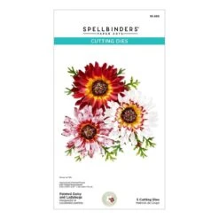 Painted Daisy And Ladybugs Etched Dies From The Through The Meadow Collection By Susan Tierney-Cockburn -Woodland Scenics Shop S5 660 Through the Meadow STC Painted Daisy and Ladybugs Pac