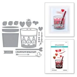 Love On The Rocks Etched Dies From The Love On The Rocks Collection