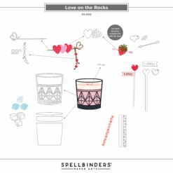 Love On The Rocks Etched Dies From The Love On The Rocks Collection -Woodland Scenics Shop S5 668LoveontheRocks AssemblyGuide1