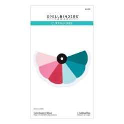 Color Swatch Wheel Etched Dies From The ColorWheel Swatch Party Collection -Woodland Scenics Shop S5 670 Colorwheel Cardstock Color Swatch Wheel Pac