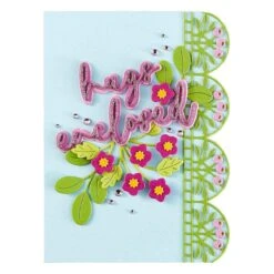 Vivid Script Sentiments Etched Dies From The Vivid Expressions Collection -Woodland Scenics Shop S5 679 Vivid Expressions Vivid Script Sentiments Project
