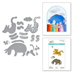 Tigger & Eeyore Etched Dies From The Say Cheese Classic Pooh Collection In Collaboration With Simple Stories