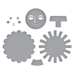 Under The Sun Etched Dies From The La Dolce Vita Collection -Woodland Scenics Shop S5 690 La Dolce Vita Under the Sun Color