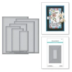 5 X 7 Matting Basics B Card Creator Etched Dies