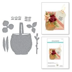 Garden Club Die Bundle By Susan Tierney-Cockburn -Woodland Scenics Shop S6 181 Garden Club Susan Tierney Cockburn Gladiolus and Berry Picking Basket Combo 87605.1631921240.1280.1280