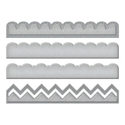 Basic Borders Etched Dies -Woodland Scenics Shop S6 206 Basic Borders Color