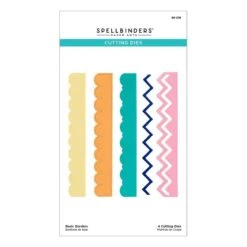 Basic Borders Etched Dies -Woodland Scenics Shop S6 206 Basic Borders Pac