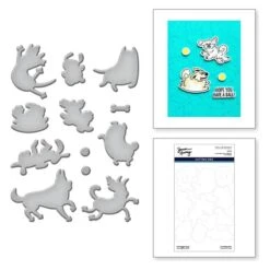 Hog Diggity Dog! Clear Stamp And Die Setby Simon Hurley -Woodland Scenics Shop S6 214 Ranger SDS Simon Hurley hot diggIty dog Combo