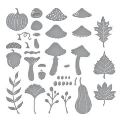 Autumn Wonder Etched Dies From The Envelope Of Wonder Collection -Woodland Scenics Shop S6 220 Envelope of Wonder Autumn Wonder Color