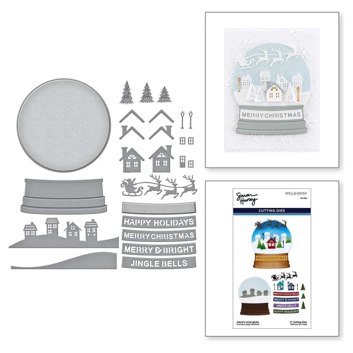 Simon's Snow Globe Dies Bundle By Simon Hurley 10 Simon's Snow Globe Dies Bundle By Simon Hurley - Image 10