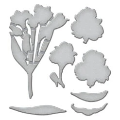 Heartfelt Blooms Stamp & Die Bundle By Simon Hurley -Woodland Scenics Shop S6 251 heartfelt blooms Color