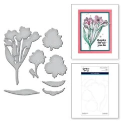 Heartfelt Blooms Stamp & Die Bundle By Simon Hurley -Woodland Scenics Shop S6 251 heartfelt blooms Combo