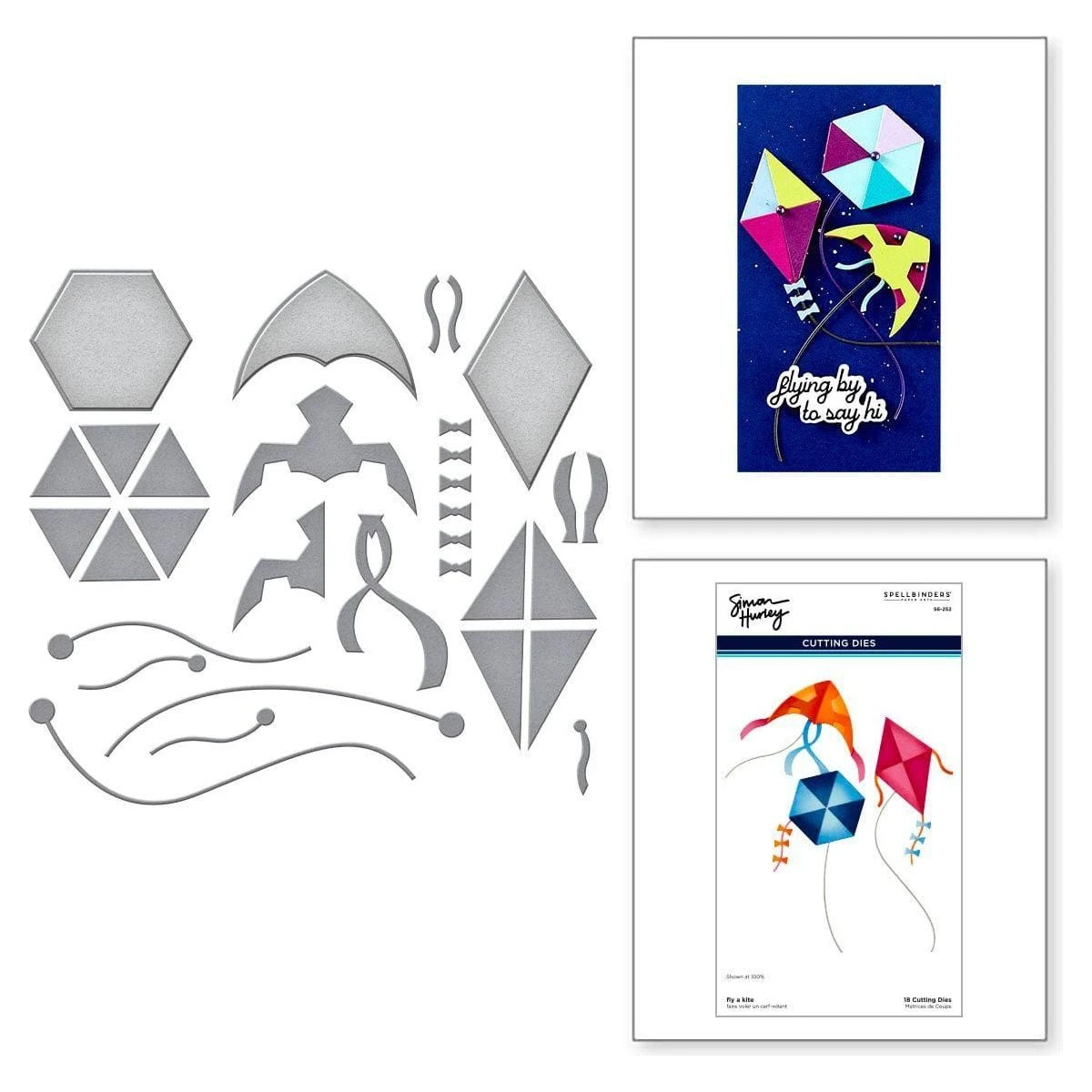 Fly A Kite Etched Dies From The Sky's The Limit Collection By Simon Hurley 1 Fly A Kite Etched Dies From The Sky's The Limit Collection By Simon Hurley