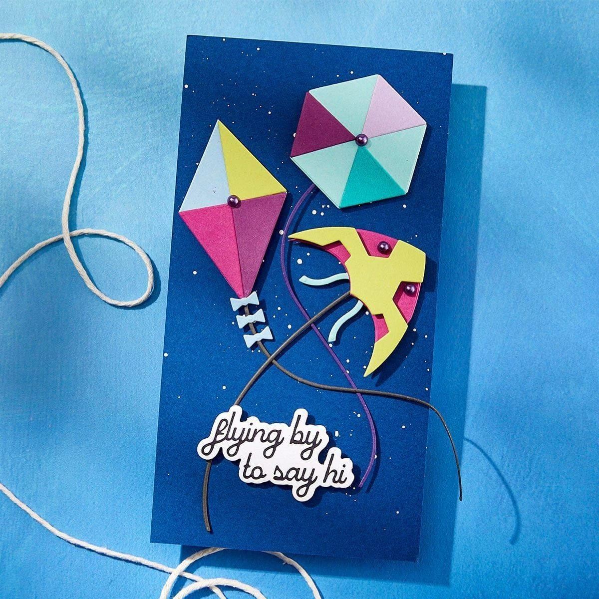 Fly A Kite Etched Dies From The Sky's The Limit Collection By Simon Hurley 2 Fly A Kite Etched Dies From The Sky's The Limit Collection By Simon Hurley - Image 2