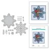 Snowflake Card Creator Etched Dies From The Bibi's Snowflakes Collection By Bibi Cameron