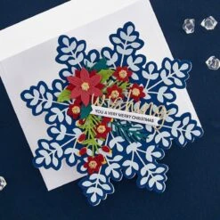 Snowflake Wishes Clear Stamp & Die Set From The Bibi's Snowflakes Collection By Bibi Cameron -Woodland Scenics Shop S7 236 SDS 185 2 73b78ba7 c062 4c81 bfd8 43784f9a678e