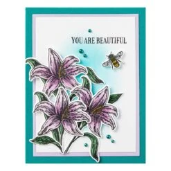 Beautiful Blooms Stamp And Die Bundle By Simon Hurley -Woodland Scenics Shop S7 243 beautiful blooms Simon Hurley Project