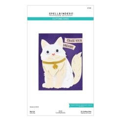 Big Cat Etched Dies From The Bibi's Cats And Pugs Collection By Bibi Cameron -Woodland Scenics Shop S7 250 Cats and Pugs Bibi Cameron Big Cat Pac