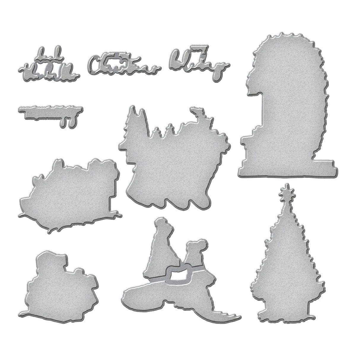 Sketched Christmas Stamp And Die Bundle By Simon Hurley 4 Sketched Christmas Stamp And Die Bundle By Simon Hurley - Image 4