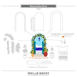 Beyond The Door Etched Dies From The La Dolce Vita Collection -Woodland Scenics Shop S7 275 La Dolce Vita Beyond the Door Assembly Guide