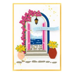 Beyond The Door Etched Dies From The La Dolce Vita Collection -Woodland Scenics Shop S7 275 La Dolce Vita Beyond the Door Project 1
