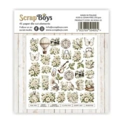 ScrapBoys - Romantic Garden Die Cuts