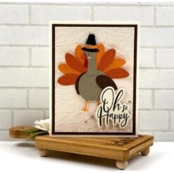 Falling Leaves Embossing Folder From The Fall Traditions Collection -Woodland Scenics Shop SB Happy Turkey Day Becky Roberts 1 29210.1638387511.1280.1280