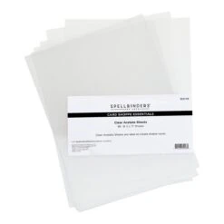 Clear Acetate Sheets From The Card Shoppe Essentials Collection