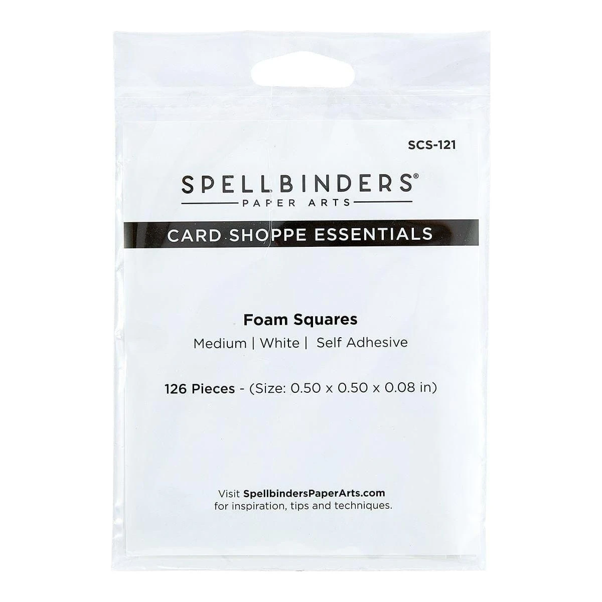 White Foam Adhesive Squares Medium 1/2 IN 3 White Foam Adhesive Squares Medium 1/2 IN - Image 3