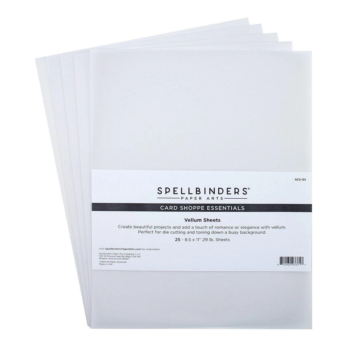 Vellum Sheets From The Card Shoppe Essentials Collection 1 Vellum Sheets From The Card Shoppe Essentials Collection
