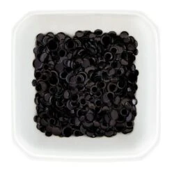 Black Smooth Discs Color Essentials Sequins