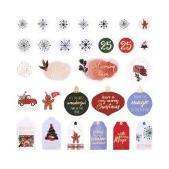 Winter Wonderland Printed Die Cut Sentiments From Winter Wonderland Collection