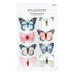 Dimensional Butterfly Stickers From The Floral Friendship Collection -Woodland Scenics Shop SCS 278 Floral Friendship Paper Suite Floral Friendship Butterflies Pac