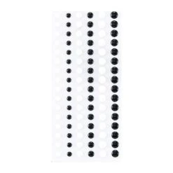 Dimensional Black & White Enamel Dots -Woodland Scenics Shop SCS 285 Dimensional Dots Black White Product