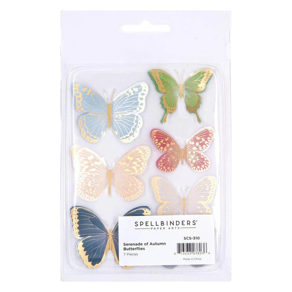 Dimensional Autumn Butterfly Stickers From The Serenade Of Autumn Collection 5 Dimensional Autumn Butterfly Stickers From The Serenade Of Autumn Collection - Image 5