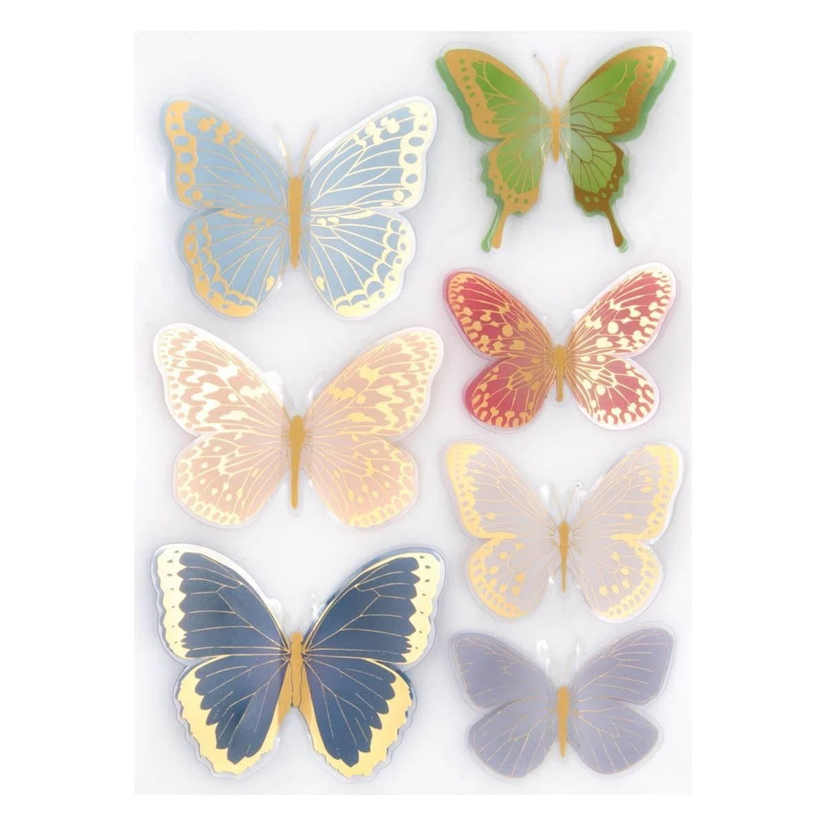 Dimensional Autumn Butterfly Stickers From The Serenade Of Autumn Collection 1 Dimensional Autumn Butterfly Stickers From The Serenade Of Autumn Collection