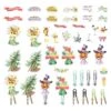 Dancin' Watercolor Holidays Printed Die Cuts From The Dancin' Watercolor Collection