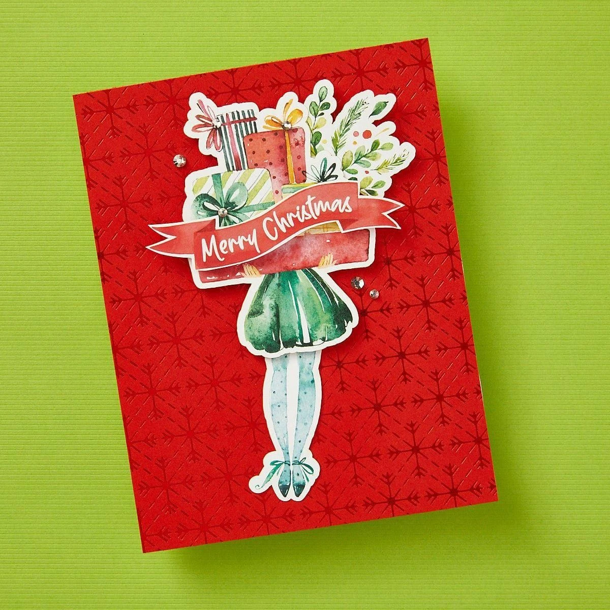 Dancin' Watercolor Holidays Printed Die Cuts From The Dancin' Watercolor Collection 3 Dancin' Watercolor Holidays Printed Die Cuts From The Dancin' Watercolor Collection - Image 3