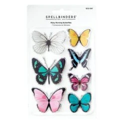 Misty Morning Butterflies Stickers From The Timeless Collection