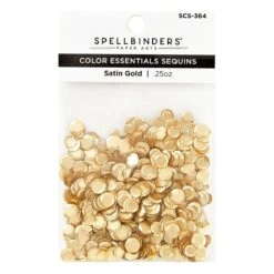 Satin Gold Sequins From The Woodland Tales Collection 5 Satin Gold Sequins From The Woodland Tales Collection -Woodland Scenics Shop SCS 364 Woodland Tales Satin Gold Sequins Pac