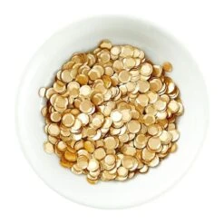 Satin Gold Sequins From The Woodland Tales Collection