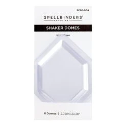 Hexi-Gem Shaker Dome - 6 Pack