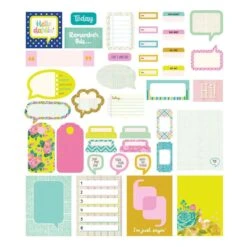 Just Sayin' Writable Die Cuts From The Just Sayin' Collection By Kelly Bangs 6 Just Sayin' Writable Die Cuts From The Just Sayin' Collection By Kelly Bangs -Woodland Scenics Shop SCSE 010 Just Sayin Kelly Bangs Just Sayin Writables Cardstock Die Cuts Product