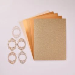 Rose Gold Assortment Treasured Cardstock8 1/2" X 11 -15 Pack -Woodland Scenics Shop SCSP 003V2